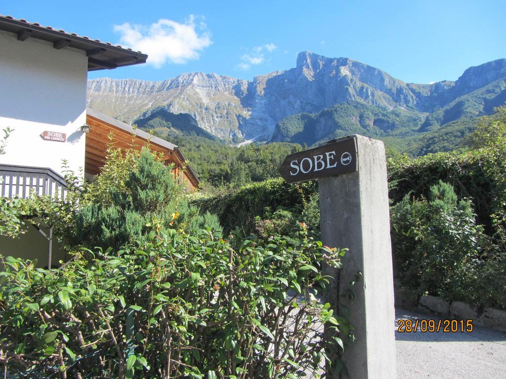 Rooms Pri Lovrizu Kobarid Exterior photo